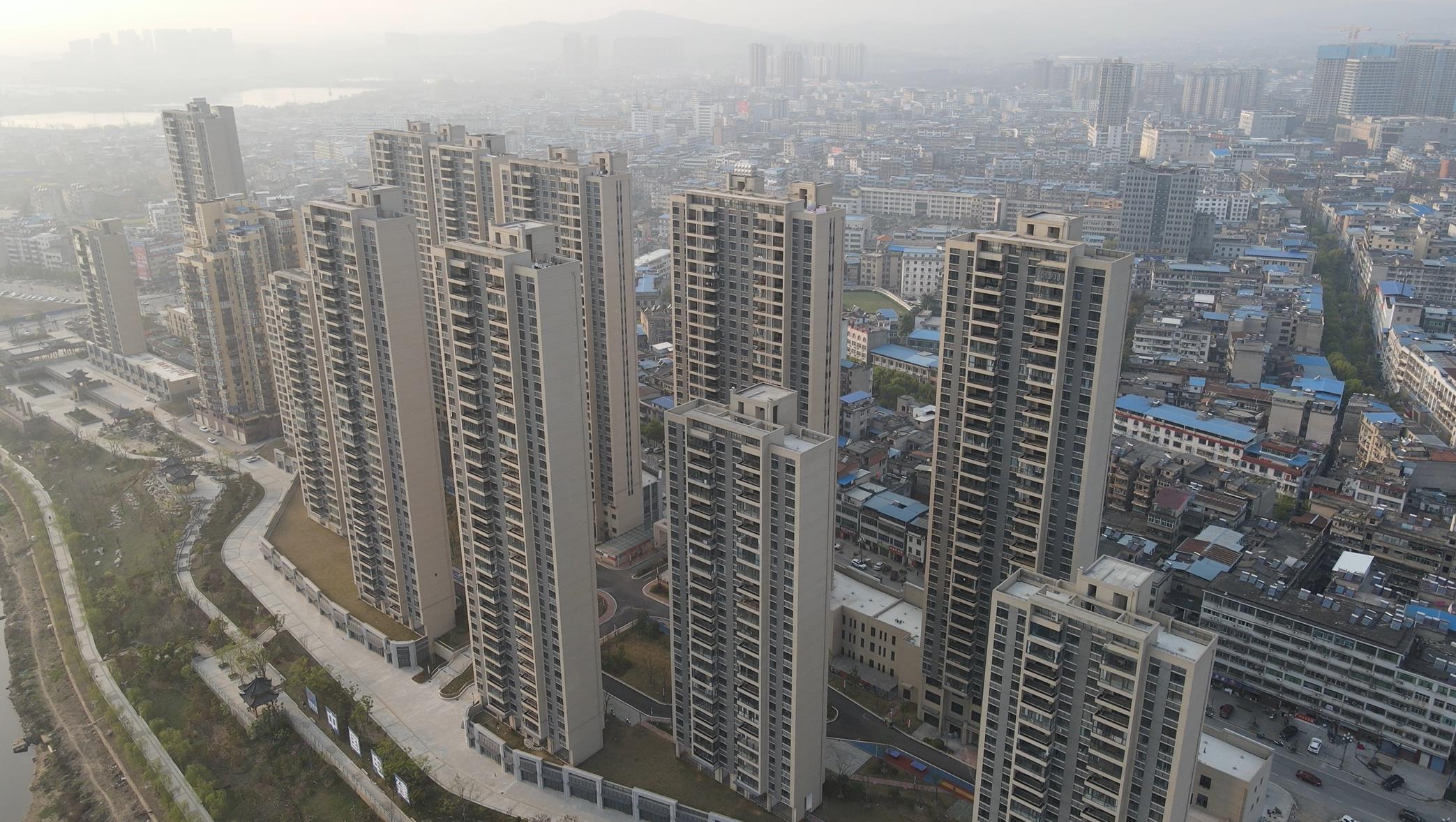 湖北浠水河生態整治工程房產開發